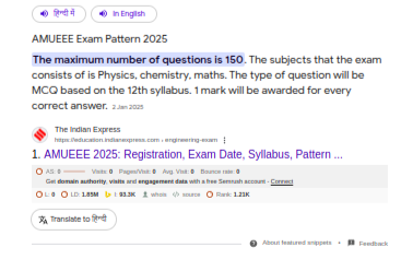 Featured Snippets