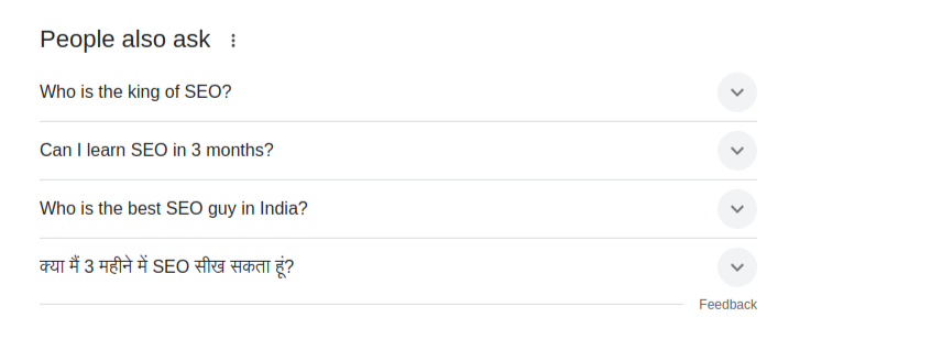 People Also Ask